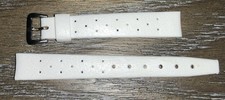 Tropic 12 MM White Swiss made "Tropic Star" no. 23212 Waterproof Watchband