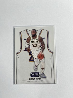 Panini 2018-19 Threads LeBron James #135 Los Angeles Lakers