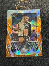 2026 Topps Chrome Sapphire WWE Liv Morgan Base /25 Orange Refractor Buyback JYA