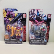 Transformers Power of the Primes Prime Master MEGTRONUS & QUINTUS Figures