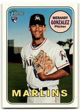 2018 Topps Heritage #698 Merandy Gonzalez