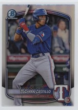 2025 Bowman Draft Chrome Refractor Yolfran Castillo #BDC-107 1i0l