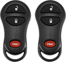2pcs 315MHz Replacement Keyless Entry Remote Car Key Fob for 1500 2500 3500 1999