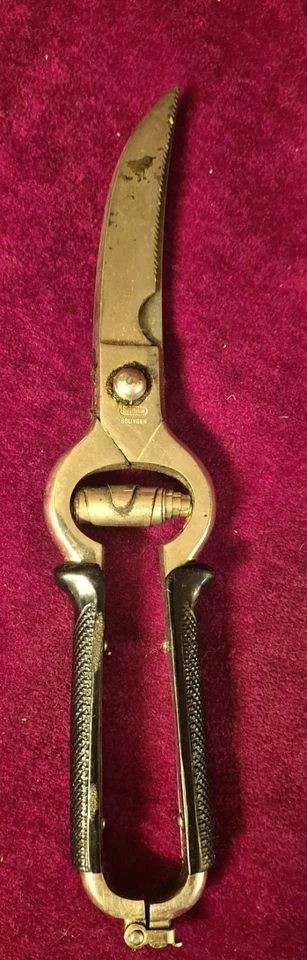 Geflügelschere Solingen 70er Jahre Vintage Schere boll funktionsfähig