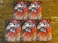 (5) Dee Ford RC 2014 Topps Valor Combined Ship Rookie Lot Kansas City Chiefs