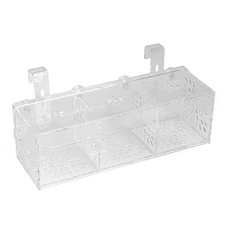 Fish Separation Breeder Box, Acrylic Fish Breeding Isolation Box Aquarium Hat...