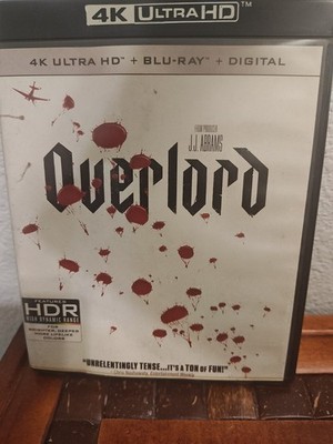 Overlord 4k(Ultra HD, 2018) Only 4k No Blu Ray..   Shipping In The USA  
