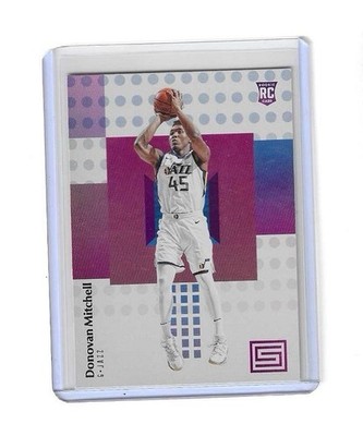 2017-18 Panini Status Rookies Donovan Mitchell #122 Rookie RC