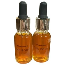 2X Tan-Luxe The Face  Illuminating Self-Tan Drops - Medium / Dark - .50oz Each