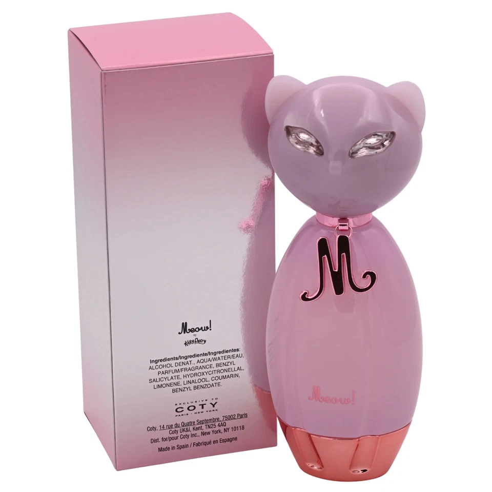 MEOW by KATY PERRY Eau de Parfum 3.4 OZ para 3.3 Mujeres NUEVO EN CAJA Foto 4 de 4