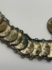Vintage Mexico Centavos 21 Coin Bracelet Copper Tone Estados Unidos Mexicanos — photo 3