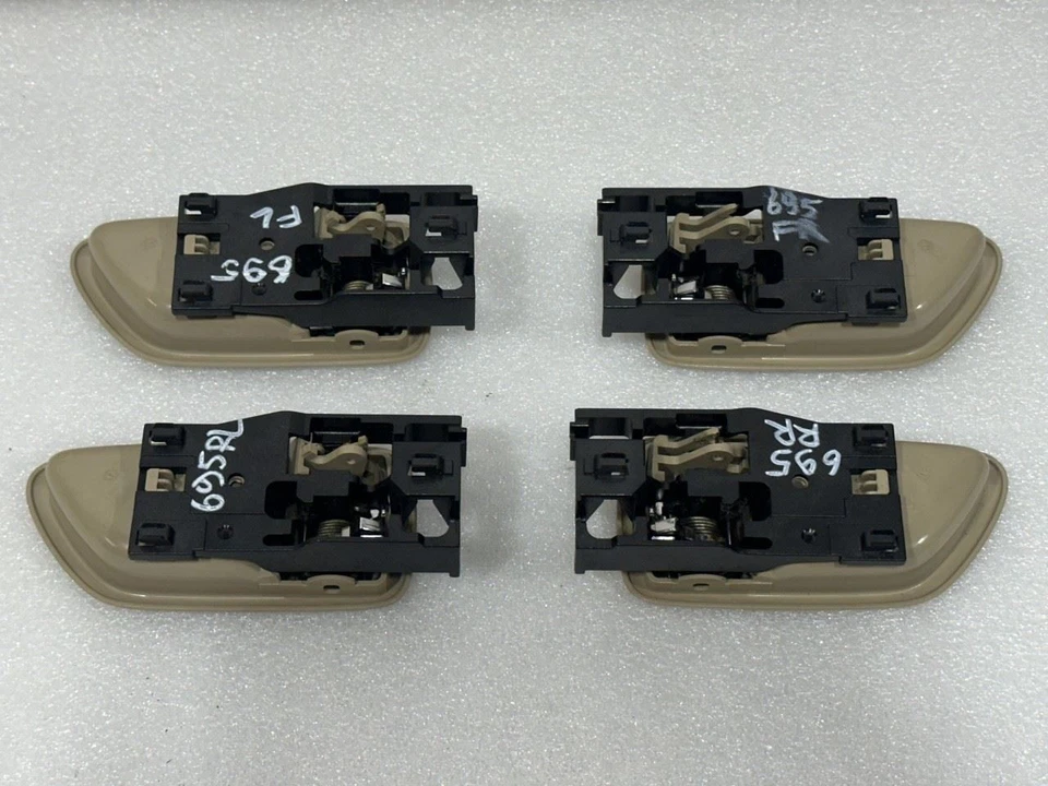 2000 2001 2002 2003 2004 TOYOTA AVALON INTERIOR DOOR HANDLES SET OF 4 IVORY LF01 - Image 3 of 4