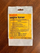 New Kodak 1691757 Sepia Toner Cat 169 Photographic Darkroom