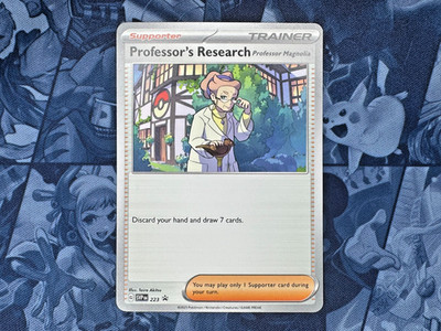 Pokemon - Professor's Research (Magnolia) - SVP223 - SV Promo