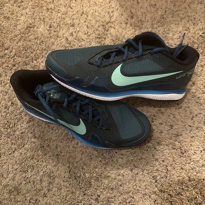 Size 11  - NikeCourt Air Zoom Vapor Pro Dark Teal Green RARE