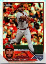 2023 Topps Chrome Paul Goldschmidt #220 Red Refractor