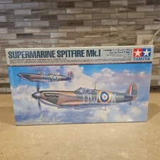 Tamiya 1:48 Supermarine Spitfire Mk.1  Model Kit #61119 Brand New/Factory Sealed