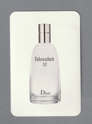 Carte publique liquatouch - Werbekarte - Fahrenheit 32 Christian Dior
