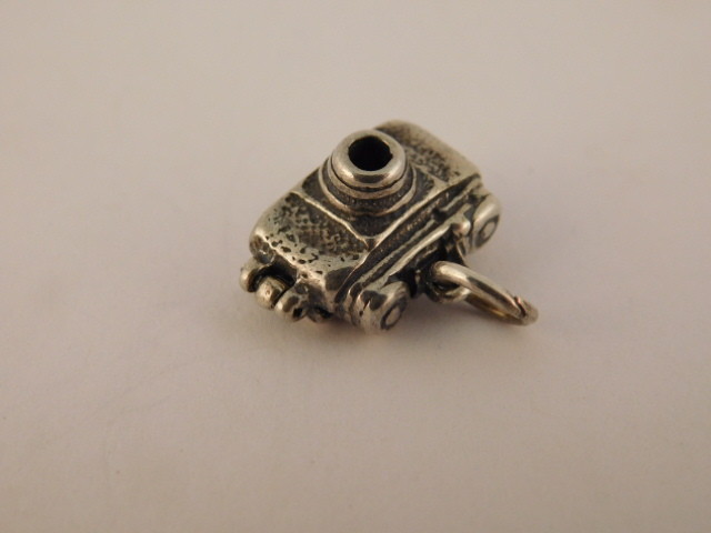STERLING SILVER CAMERA CHARM BUMBLE BEE PENDANT F… - image 7