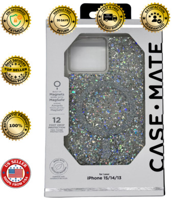 Case-Mate iPhone 15 Plus MagSafe Case Shockproof Durable Stylish Slim Cover