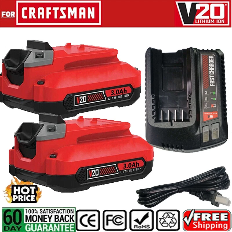 Craftsman v20 online lithium ion battery