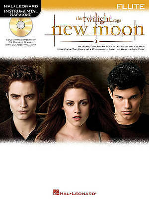 Hal Leonard Instrumental Play-Along Twilight New Moon Flute Music Book ''