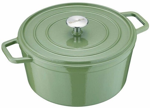 BräTer B.Iron Kochtopf 20 Cm, 2,5 Liter, Rund, Gusseisen, Berndes 034253-image