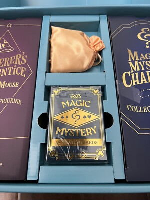 Disney D23 2024 Gold Member Gift Box Magic & Mystery Collector Set