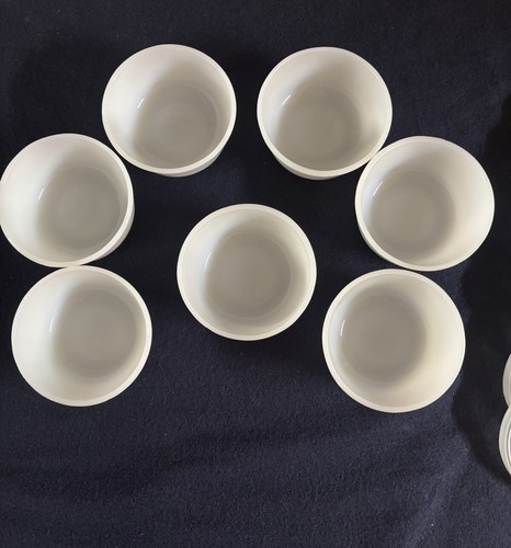 Anchor Hocking Fire King Set di 7 ciotole in vetro per latte con coperchi - Foto 5 di 17