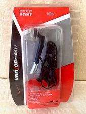 Verizon Wireless JABRA Mini-Boom Headset - New Old Stock - Sealed in Package