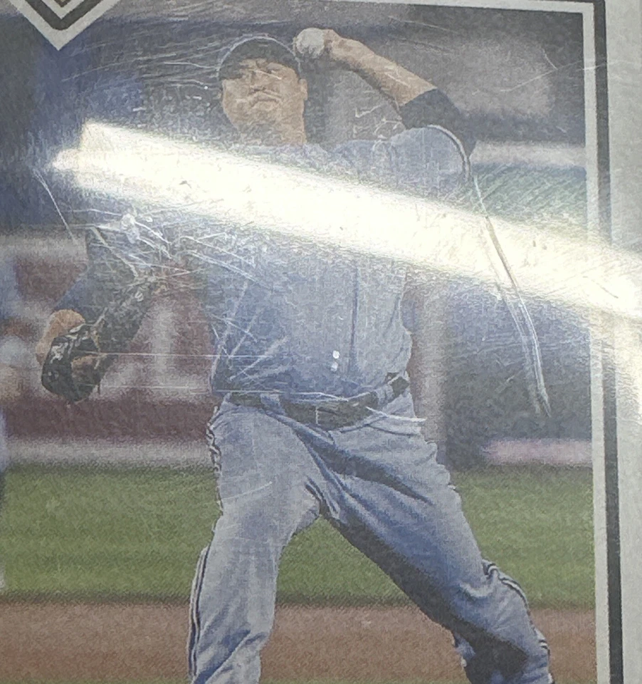 2021 Topps 582 Montgomery Club Lost Design Hyun-Jin Ryu #5 BGS 10 - Image 3 of 3