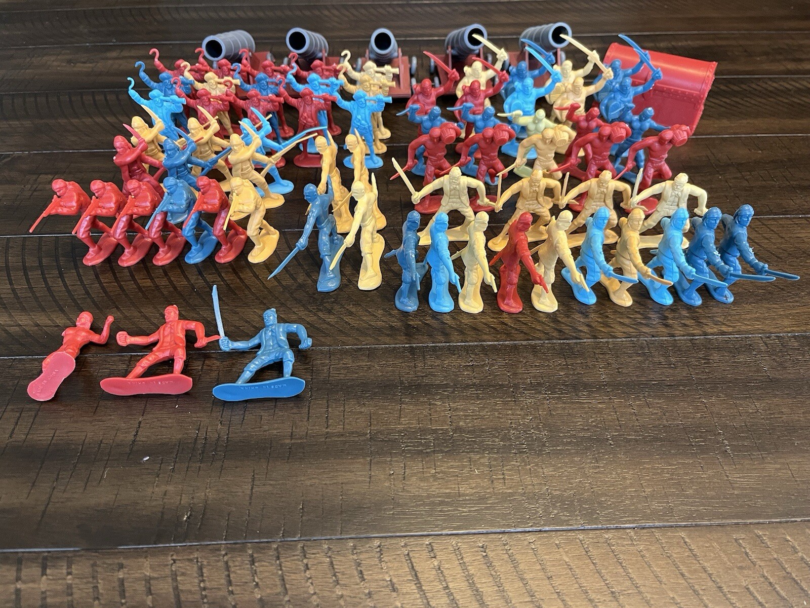 Plastic Toy Pirates - (60+ Figures and Accessories, 1/32 scale)