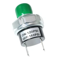 Air Compressor Pressure Switch 120-150PSI Hi-Low Pressure Control Water Gas M...