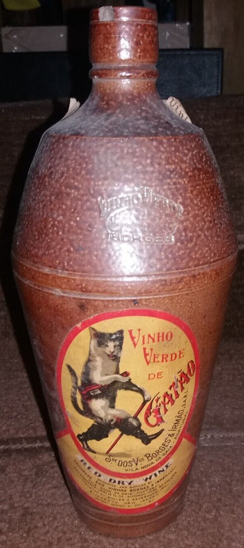 Vinho Verde de Gatao Borges & Irmao Stoneware Portugal