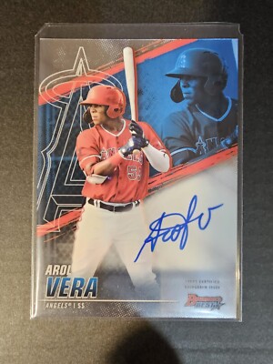 2021 Bowman's Best Arol Vera Best of 21 Auto #B21-AVE Angels 
