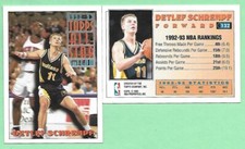 1993-94 Topps DETLEF SCHREMPF #132 Topps All-Star 3rd Team👍