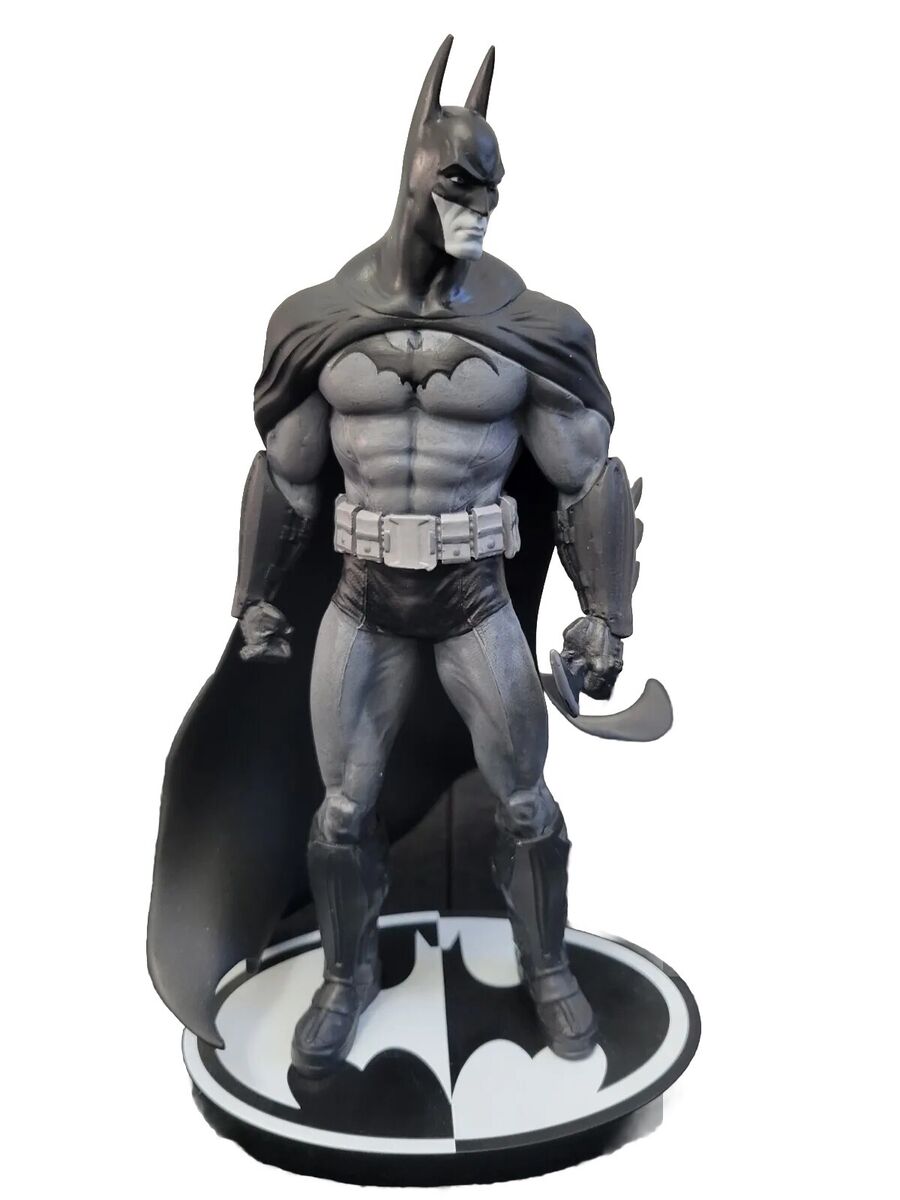 DC Direct Batman Arkham Asylum Black and White Statue Dave DC Direct Batman Arkham Asylum Black and White Statue Dave
