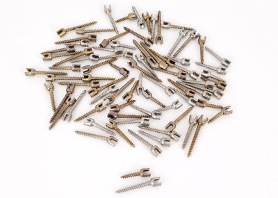 76x Stryker 6,5mm Bone Screws Knochenschrauben Chirurgie Schrauben Titanium