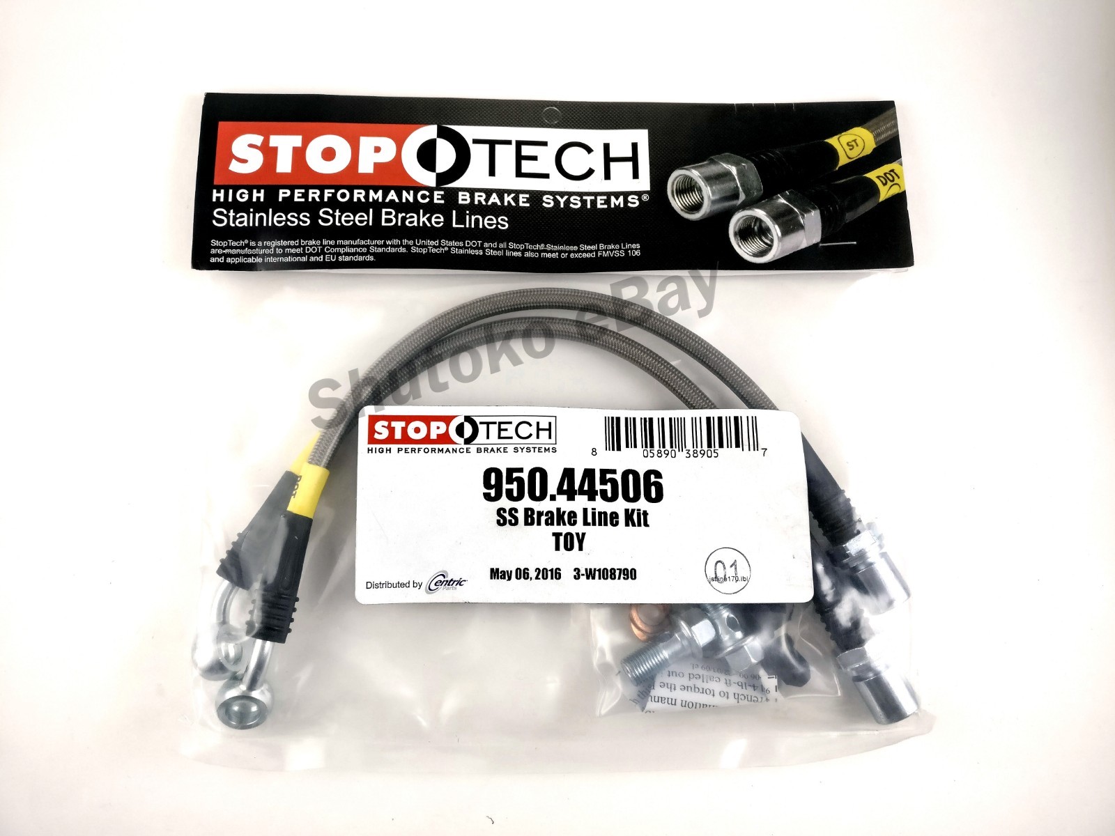 STOPTECH SS STAINLESS STEEL REAR BRAKE LINES FOR 9100 LEXUS SC300
