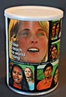 Coca Cola United Nations Association Jigsaw Puzzle in a Can, Vintage, Unopened