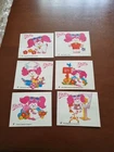 POOCHIE 6 stickers stickers vintage 80s
