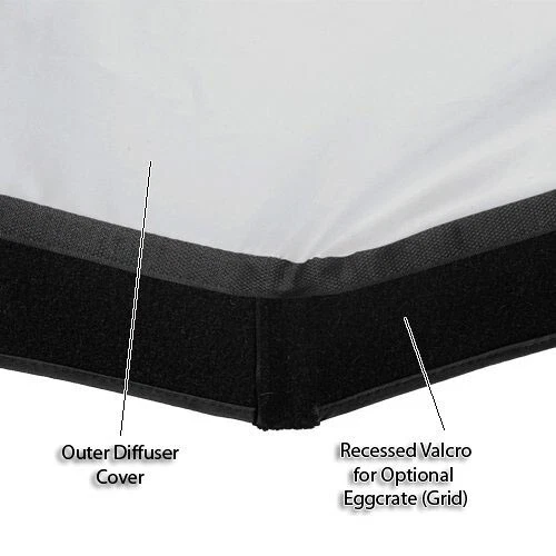 FotodioX EZ-Pro Strip Softbox (12 x 56"), with Elinchrom Speed Ring. Pro Studio - Image 3 of 4