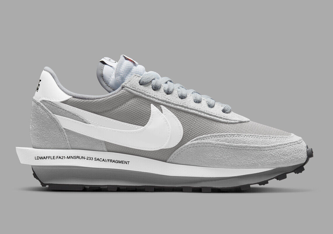 Nike LD Waffle SF Sacai Fragment Grey DH2684-001 (Size 6-12