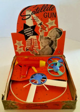 SATELLITE GUN 1959 Plastic Space Toy U.S. Plastics Co. RARE Highly Sought After