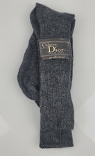 NOS Men Christian Dior So Soft Orelle Mon Ami Orlon Acrylic Socks Vintage USA