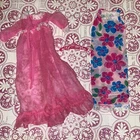 Vintage Barbie Francie Doll----Mod Fashion Nightie & Robe----#1212 Night Blooms