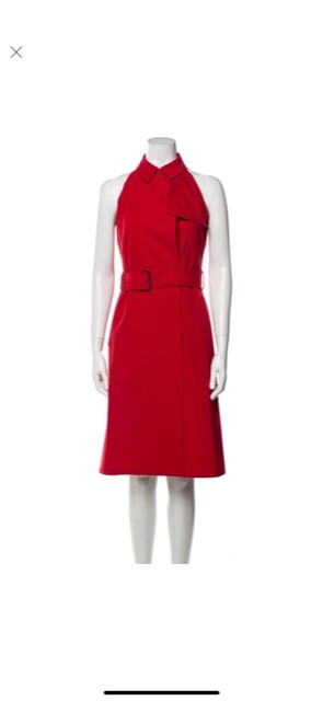 burberry halter dress Burberry Bus Silk Halterneck Dress
