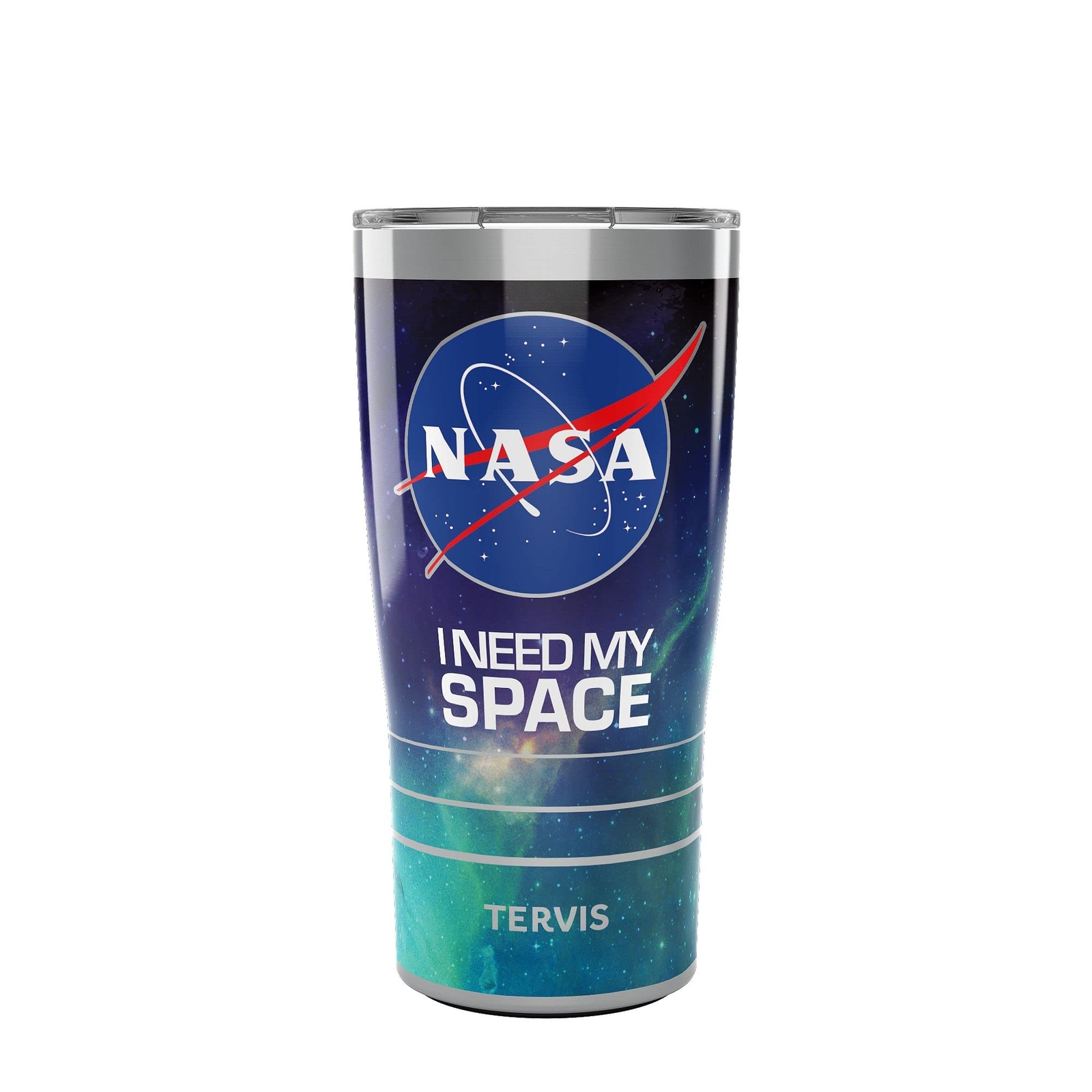 Triple Walled NASA I Need My Space Insulated Tumbler Cup Keeps Drinks Cold & ...