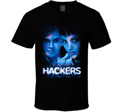 Hackers 90's Thriller Retro Movie T Shirt