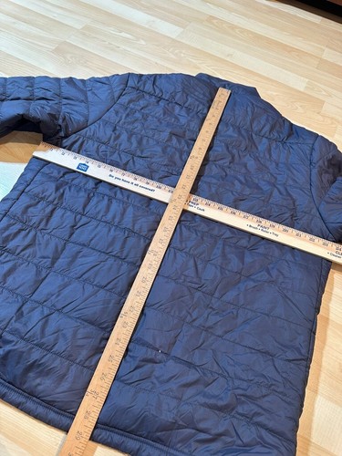 Grundens Men's Distant Harbor Fishing Jacket Black Size Large Primaloft - Picture 6 of 6